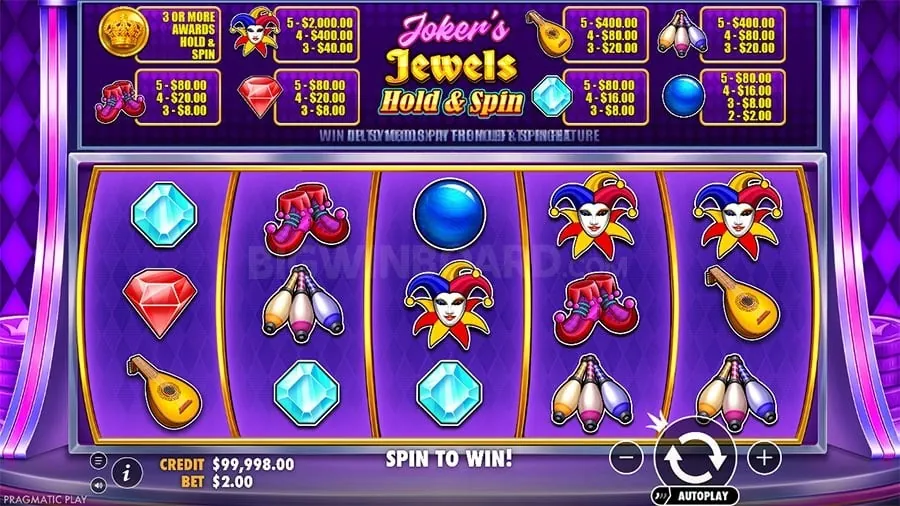 Classic 3-reel slot machine